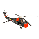 MINIATURA HELICÓPTERO AMERICANO UH-34 CHOCTAW 1/72 EASY MODEL ESY AE-37011